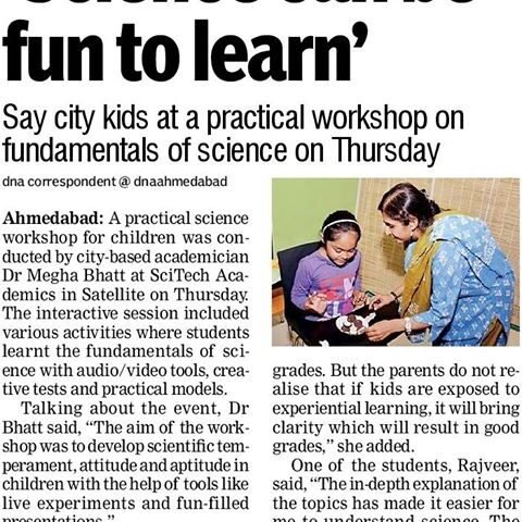 DNA Talks About Sciknowtech Activities