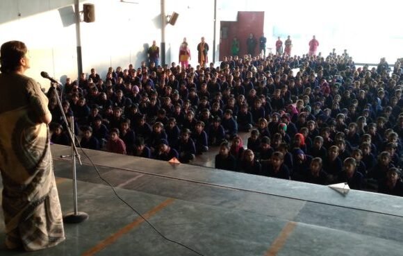 ADANI VIDYAMANDIR – INTERACTION WITH KIDS AND TEACHERS
